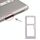 Vassoio scheda SIM + vassoio scheda SIM / vassoio scheda micro SD per Nokia 8 / N8 TA-1012 TA-1004 TA-1052 (argento) Vassoio scheda SIM + vassoio scheda SIM / vassoio scheda micro SD per Nokia 8 / N8 TA-1012 TA-1004 TA-1052 (argento)