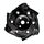 Alloy Dragon Cleaw Plack Hit Grass Pine Soil Mower Accessori (Nero)