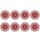 8 PCS Testa di lucidatura della frutta in avorio Testa di macinazione a fessura per intaglio del legno di loto sanguinante, specifica: grana 220 8 PCS Testa di lucidatura della frutta in avorio Testa di macinazione a fessura per intaglio del legno di loto sanguinante, specifica: grana 220