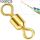 Forniture per attrezzatura da pesca da 100 pezzi Accessori da pesca girevoli placcati oro Zimu girevole, specifica: lunghezza 0,8 cm (oro) Forniture per attrezzatura da pesca da 100 pezzi Accessori da pesca girevoli placcati oro Zimu girevole, specifica: lunghezza 0,8 cm (oro)
