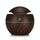 Umidificatore con cavo USB a grana di legno Lampada per aromaterapia a sette colori Spruzzatore automatico di alcol con telecomando (Marrone scuro-2)