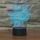 Lampada da tavolo con luce a LED colorata a forma di foglia d'acero 3D, versione touch USB Lampada da tavolo con luce a LED colorata a forma di foglia d'acero 3D, versione touch USB