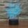 Lampada da tavolo con luce di visione a LED colorata a forma di foglia d'acero 3D, versione USB e batteria Lampada da tavolo con luce di visione a LED colorata a forma di foglia d'acero 3D, versione USB e batteria