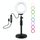 PULUZ 4.7 pollici 12 cm luce curva anello di superficie luminosa + base rotonda Base Desktop Mount USB 10 modalità 8 colori RGBW Dimmable LED Anello LED Selfie Beauty Vlogging Photography Photography Lights With Cold Shoe Treppiede Ball (Nero) PULUZ 4.7 pollici 12 cm luce curva anello di superficie luminosa + base rotonda Base Desktop Mount USB 10 modalità 8 colori RGBW Dimmable LED Anello LED Selfie Beauty Vlogging Photography Photography Lights With Cold Shoe Treppiede Ball (Nero)