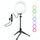 PULUZ 6,2 pollici 16 cm USB 10 modalità 8 colori RGBW dimmerabile LED Anello Vlogging Fotografia Luci video + Supporto per treppiede da tavolo con testa a sfera per treppiede a scarpa fredda (nero) PULUZ 6,2 pollici 16 cm USB 10 modalità 8 colori RGBW dimmerabile LED Anello Vlogging Fotografia Luci video + Supporto per treppiede da tavolo con testa a sfera per treppiede a scarpa fredda (nero)