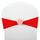 Fasce per sedia Fiocchi Decor Elastico Spandex Fasce per sedia con fiore rosa Elastico per sedia Decorazione per matrimoni (rosso)