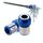 Cacciavite Full Metal Head Plus Magnet (blu)