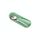 3 pezzi / set cucchiaio e forchetta in acciaio inossidabile 304 set di stoviglie per asilo nido carino (verde)
