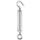Viti per cesto di fiori Tenditore per gancio per fune in acciaio inossidabile 304, specifica: M8 (argento) Viti per cesto di fiori Tenditore per gancio per fune in acciaio inossidabile 304, specifica: M8 (argento)