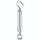 Viti per cesto di fiori Tenditore per gancio per fune in acciaio inossidabile 304, specifica: M14 (argento) Viti per cesto di fiori Tenditore per gancio per fune in acciaio inossidabile 304, specifica: M14 (argento)