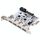 Scheda madre per computer desktop dual core USB3.0 Type-C / USB-C anteriore scheda madre (bianca) Scheda madre per computer desktop dual core USB3.0 Type-C / USB-C anteriore scheda madre (bianca)