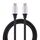 Cavo caricatore PD 3A + USB-C / Type-C a USB-C / Type-C, lunghezza cavo: 30 cm