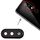 Copriobiettivo della fotocamera per Nokia X5 (nero)