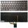 Tastiera versione USA con retroilluminazione tastiera per HP Spectre x360 13-w series 13-w013dx 13-w014dx 13-w023dx 13-w063nr 13-W010CA 13-W020CA (argento)