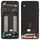 Piastra cornice cornice LCD alloggiamento anteriore per Xiaomi Mi CC9 / 9 Lite (nero)