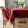 Tovaglia rettangolare in lino tinta unita impermeabile, dimensioni: 140x300 cm (rosso) Tovaglia rettangolare in lino tinta unita impermeabile, dimensioni: 140x300 cm (rosso)