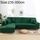 Divano All-inclusive Set universale Copridivano completo Aggiungi un pezzo di federa, dimensioni: quattro posti (235-300 cm) (verde scuro) Divano All-inclusive Set universale Copridivano completo Aggiungi un pezzo di federa, dimensioni: quattro posti (235-300 cm) (verde scuro)