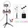PULUZ 10,2 pollici 26 cm con superficie curva RGBW LED Anello luminoso + 1,1 m Supporto per treppiede + Staffe per doppio telefono Supporto orizzontale + Luce video per vlogging Kit per trasmissione live con telecomando e morsetto per telefono (nero) PULUZ 10,2 pollici 26 cm con superficie curva RGBW LED Anello luminoso + 1,1 m Supporto per treppiede + Staffe per doppio telefono Supporto orizzontale + Luce video per vlogging Kit per trasmissione live con telecomando e morsetto per telefono (nero)