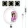 PULUZ 10,2 pollici 26 cm USB 3 modalità dimmerabile doppia temperatura colore LED curvo anello di luce diffusa Vlogging selfie fotografia luci video con morsetto telefono (rosa) PULUZ 10,2 pollici 26 cm USB 3 modalità dimmerabile doppia temperatura colore LED curvo anello di luce diffusa Vlogging selfie fotografia luci video con morsetto telefono (rosa)