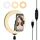 Pulluz 7,9 pollici 20 cm USB 3 modalità dimmerabile Dual Color Temperature Temperatura LED Curved Light Ring Vlogging Selfie Photography Video Lights With Phone Morsetto (nero) Pulluz 7,9 pollici 20 cm USB 3 modalità dimmerabile Dual Color Temperature Temperatura LED Curved Light Ring Vlogging Selfie Photography Video Lights With Phone Morsetto (nero)