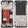 Per OPPO A11 Alloggiamento frontale Cornice per cornice LCD (nero)