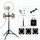 PULUZ 11,8 pollici 30 cm luce + 1,65 m treppiede + doppia staffa telefono superficie curva USB 3 modalità dimmerabile doppia temperatura colore LED anello vlogging luce video kit trasmissione live con morsetto telefono (nero) PULUZ 11,8 pollici 30 cm luce + 1,65 m treppiede + doppia staffa telefono superficie curva USB 3 modalità dimmerabile doppia temperatura colore LED anello vlogging luce video kit trasmissione live con morsetto telefono (nero)
