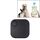 Mini dispositivo anti-smarrimento portatile Bluetooth intelligente con telecomando antifurto portachiavi (nero)