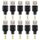 10 PCS 5,5 x 2,5 mm maschio a USB 2.0 maschio connettore di alimentazione CC