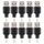10 PCS 2,5 x 0,7 mm Maschio a USB 2.0 Connettore di alimentazione CC maschio