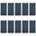 Adesivo per cover posteriore batteria 10 PCS per HTC U Ultra