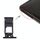 Vassoio scheda SIM + vassoio scheda SIM + vassoio scheda micro SD per Sony Xperia XZ2 (nero) Vassoio scheda SIM + vassoio scheda SIM + vassoio scheda micro SD per Sony Xperia XZ2 (nero)