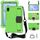 Per Galaxy Tab A 8.4 (2020) T307 Design a nido d'ape EVA + Materiale PC Guscio protettivo piatto anti caduta a quattro angoli con cinturino (verde + nero) Per Galaxy Tab A 8.4 (2020) T307 Design a nido d'ape EVA + Materiale PC Guscio protettivo piatto anti caduta a quattro angoli con cinturino (verde + nero)
