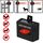 2 pezzi / confezione Repeller solare Ranch Farm Wild Hawkeye Animal Repeller