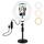PULUZ 7,9 pollici 20 cm luce + porta rotonda porta desktop supporto USB 3 modalità dimmerabile doppia temperatura colore a LED luce curva anello Vlogging selfie fotografia video luci con morsetto telefonico (nero) PULUZ 7,9 pollici 20 cm luce + porta rotonda porta desktop supporto USB 3 modalità dimmerabile doppia temperatura colore a LED luce curva anello Vlogging selfie fotografia video luci con morsetto telefonico (nero)