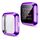 Per Fitbit Versa 2 placcatura TPU Shell protettiva all-inclusive (viola)
