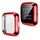 Per Fitbit Versa 2 placcatura TPU Shell protettiva all-inclusive (rosso)