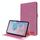 Per Samsung Galaxy Tab A 8.4 (2020) Custodia protettiva in TPU con vibrazione orizzontale + tessuto in pelle PU con clip per biglietto da visita (rosa rossa) Per Samsung Galaxy Tab A 8.4 (2020) Custodia protettiva in TPU con vibrazione orizzontale + tessuto in pelle PU con clip per biglietto da visita (rosa rossa)