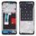 Per OPPO Realme 5 Pro / Q Front Housing LCD Frame Bezel Plate (Nero)