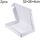 Scatola di imballaggio per abbigliamento da 2 pezzi, colore: bianco, dimensioni: 32x26x4 cm Scatola di imballaggio per abbigliamento da 2 pezzi, colore: bianco, dimensioni: 32x26x4 cm