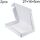 Scatola di imballaggio per abbigliamento da 2 pezzi, colore: bianco, dimensioni: 27x16x5 cm Scatola di imballaggio per abbigliamento da 2 pezzi, colore: bianco, dimensioni: 27x16x5 cm