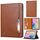 Per Samsung Galaxy Tab S6 Lite / P610 / P615 Custodia in pelle a vibrazione orizzontale con struttura in pelle impastata con cornice per foto e supporto e slot per schede e portafoglio (marrone) Per Samsung Galaxy Tab S6 Lite / P610 / P615 Custodia in pelle a vibrazione orizzontale con struttura in pelle impastata con cornice per foto e supporto e slot per schede e portafoglio (marrone)