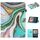 Per kindle Paperwhite 4/3/2/1 disegno colorato cucitura orizzontale custodia in pelle con supporto e slot per schede e funzione sleep / wake-up (sabbia colorata) Per kindle Paperwhite 4/3/2/1 disegno colorato cucitura orizzontale custodia in pelle con supporto e slot per schede e funzione sleep / wake-up (sabbia colorata)