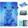 Per Kindle Fire HD8 (2020) / HD8 Plus (2020) Custodia in pelle a ribaltamento orizzontale con cucitura a disegno colorato con supporto, slot per schede e funzione sleep / wake-up (Little Tiger) Per Kindle Fire HD8 (2020) / HD8 Plus (2020) Custodia in pelle a ribaltamento orizzontale con cucitura a disegno colorato con supporto, slot per schede e funzione sleep / wake-up (Little Tiger)