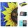 Per Kindle Fire HD7 2015/2017/2019 Custodia in pelle a ribaltamento orizzontale con cuciture colorate con supporto e slot per schede e striscia antiscivolo (girasole) Per Kindle Fire HD7 2015/2017/2019 Custodia in pelle a ribaltamento orizzontale con cuciture colorate con supporto e slot per schede e striscia antiscivolo (girasole)
