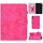 Per Huawei MatePad T8 Custodia protettiva in pelle per tablet PC con struttura in tessuto effetto marmo con staffa e slot per scheda e slot per penna e striscia antiscivolo (rosa rossa) Per Huawei MatePad T8 Custodia protettiva in pelle per tablet PC con struttura in tessuto effetto marmo con staffa e slot per scheda e slot per penna e striscia antiscivolo (rosa rossa)