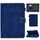 Per tablet PC da 10 pollici Custodia universale in pelle con struttura in pelle bovina a ribaltamento orizzontale con supporto e slot per schede e slot per penna (blu) Per tablet PC da 10 pollici Custodia universale in pelle con struttura in pelle bovina a ribaltamento orizzontale con supporto e slot per schede e slot per penna (blu)
