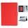 Per Huawei MediaPad T3 Custodia in pelle a vibrazione orizzontale in tinta unita con slot per schede e supporto (rosso) Per Huawei MediaPad T3 Custodia in pelle a vibrazione orizzontale in tinta unita con slot per schede e supporto (rosso)