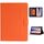 Per Huawei MediaPad T5 Custodia in pelle a vibrazione orizzontale in tinta unita con slot per schede e supporto (arancione) Per Huawei MediaPad T5 Custodia in pelle a vibrazione orizzontale in tinta unita con slot per schede e supporto (arancione)