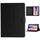Per Huawei MediaPad T5 Custodia in pelle a vibrazione orizzontale in tinta unita con slot per schede e supporto (nero) Per Huawei MediaPad T5 Custodia in pelle a vibrazione orizzontale in tinta unita con slot per schede e supporto (nero)