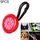 5 PCS Luce di sicurezza con fibbia appesa luminosa da braccio da corsa notturna da campeggio (rossa)